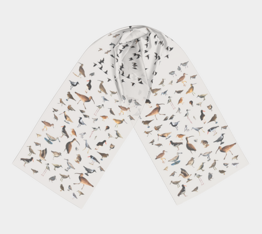 Silk Shorebird Scarf